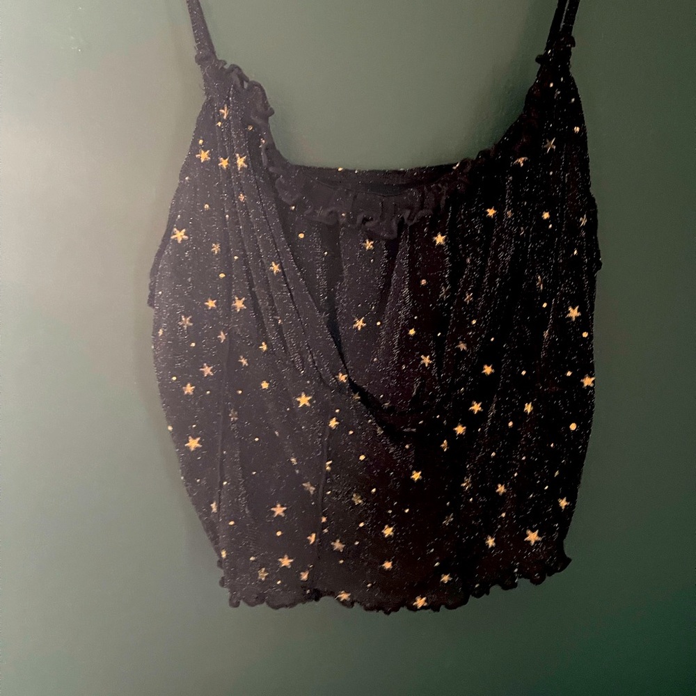 Cropped Starry Night Tank